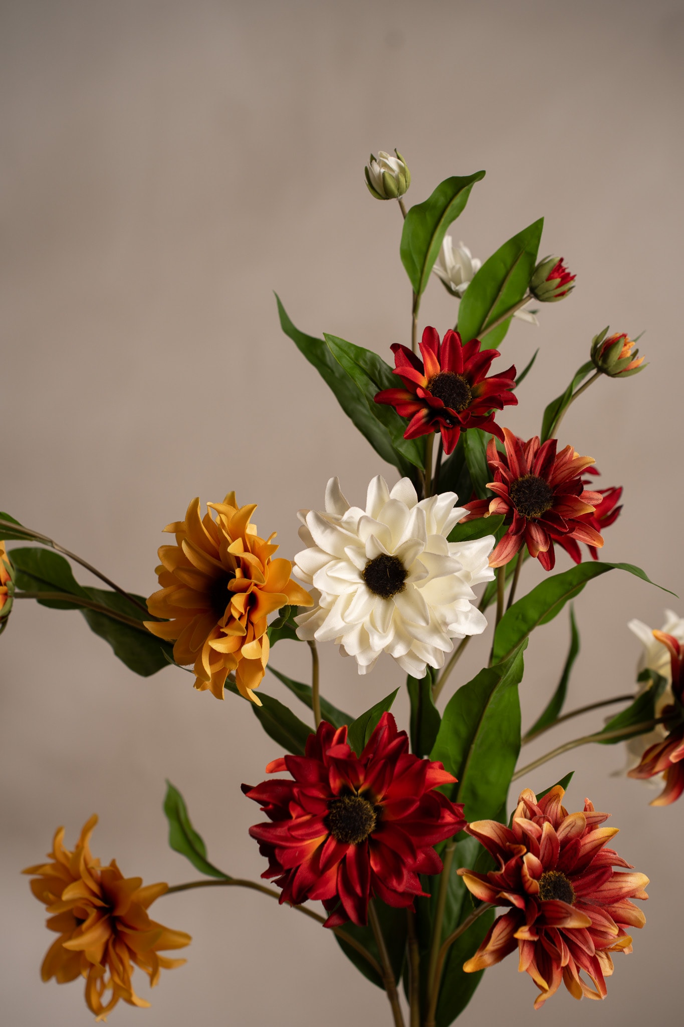 Konstgjord flerfärgad Rudbeckia 80cm