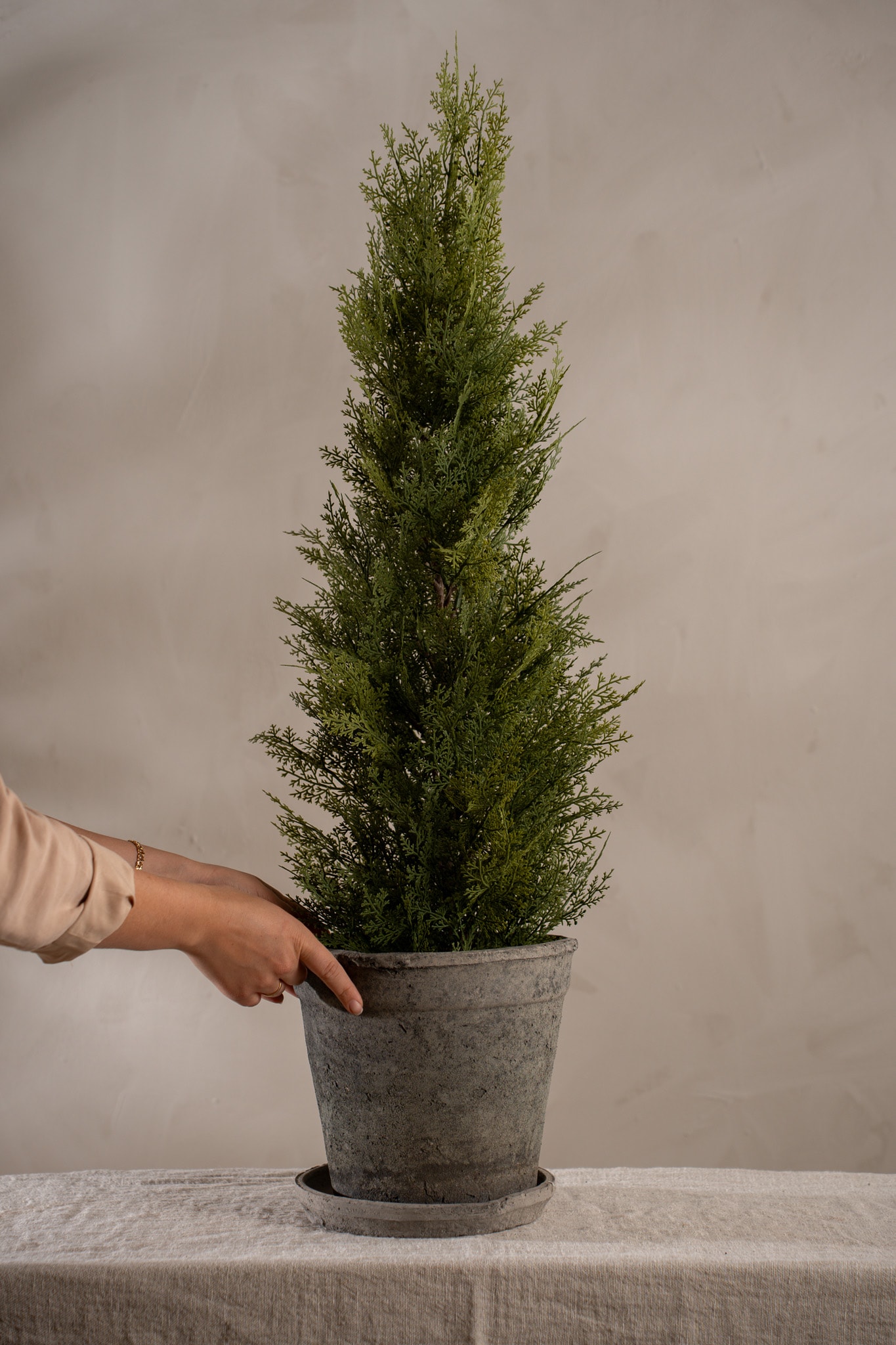 Konstgjord grön Cypress 95cm