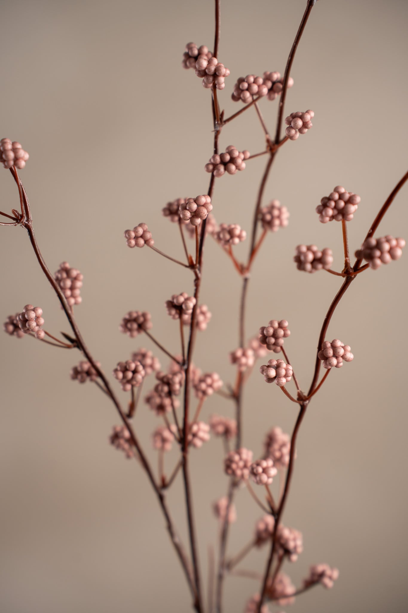 Konstgjord rosa Bärkvist 80cm
