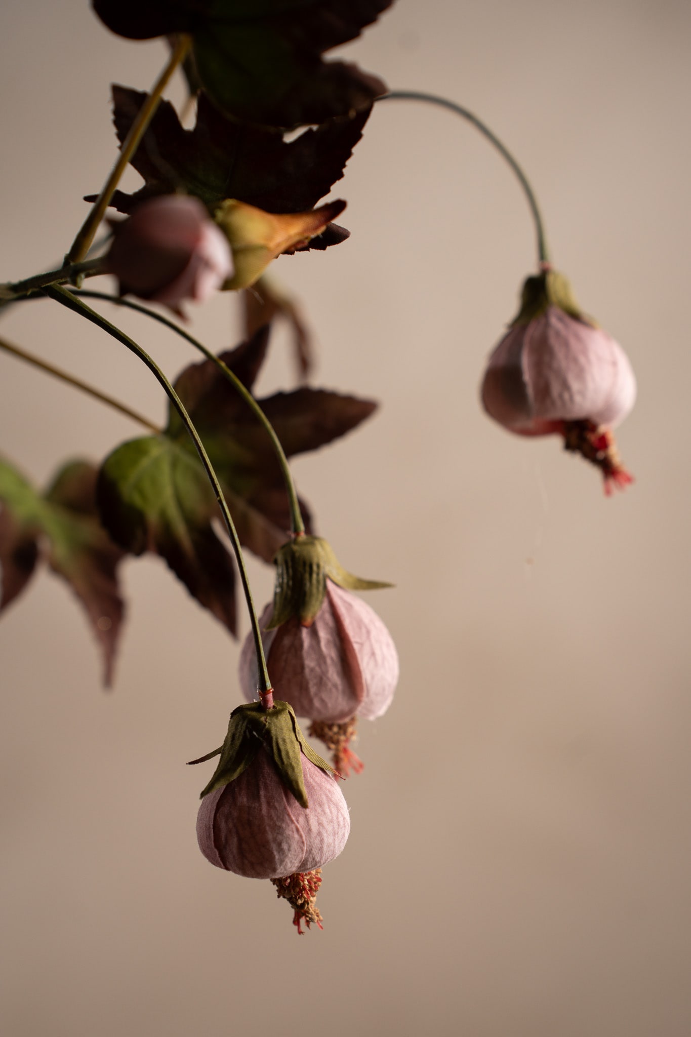 Konstgjord rosa Blomsterlönn 83cm