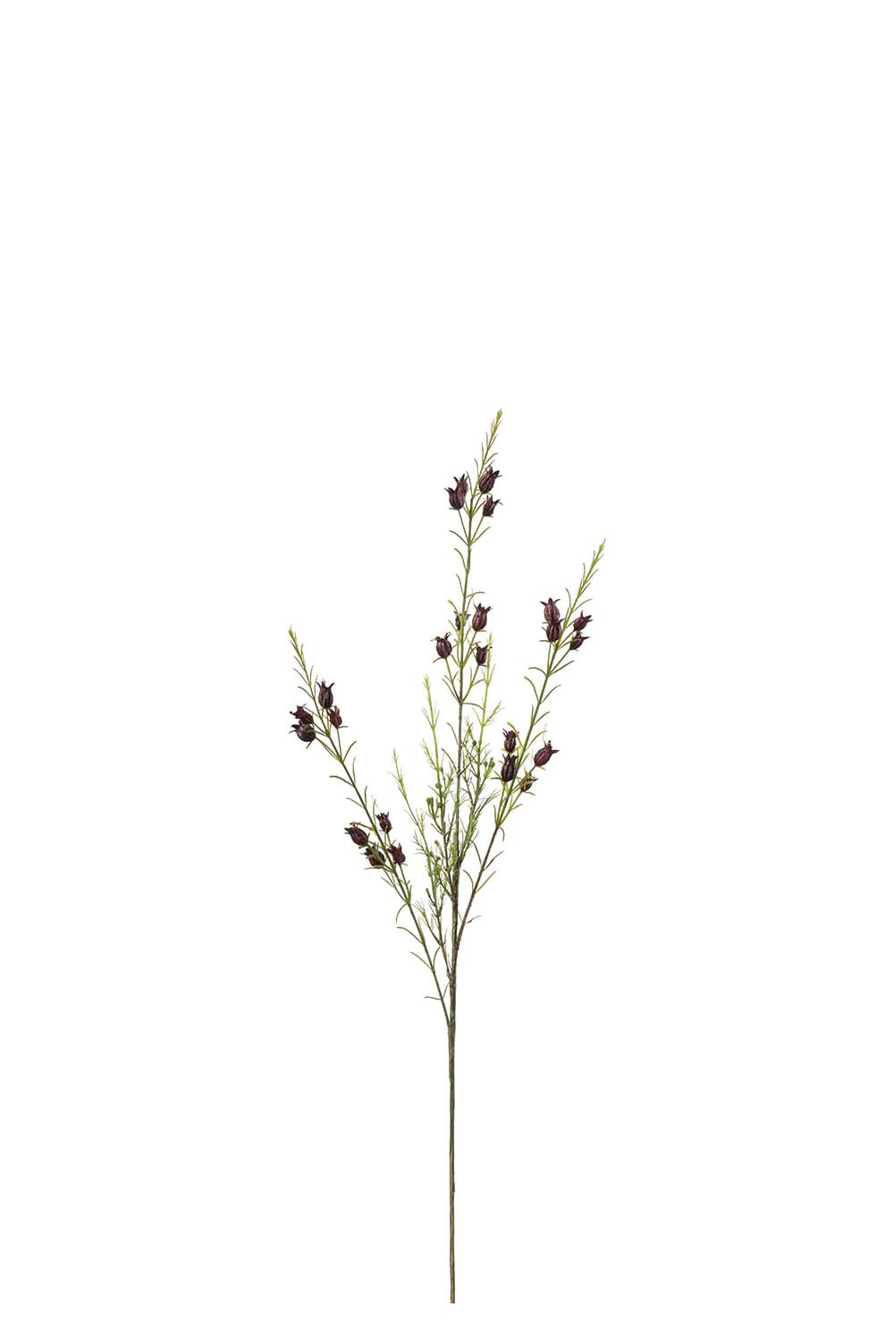 Konstgjord burgundy Calluna 63cm