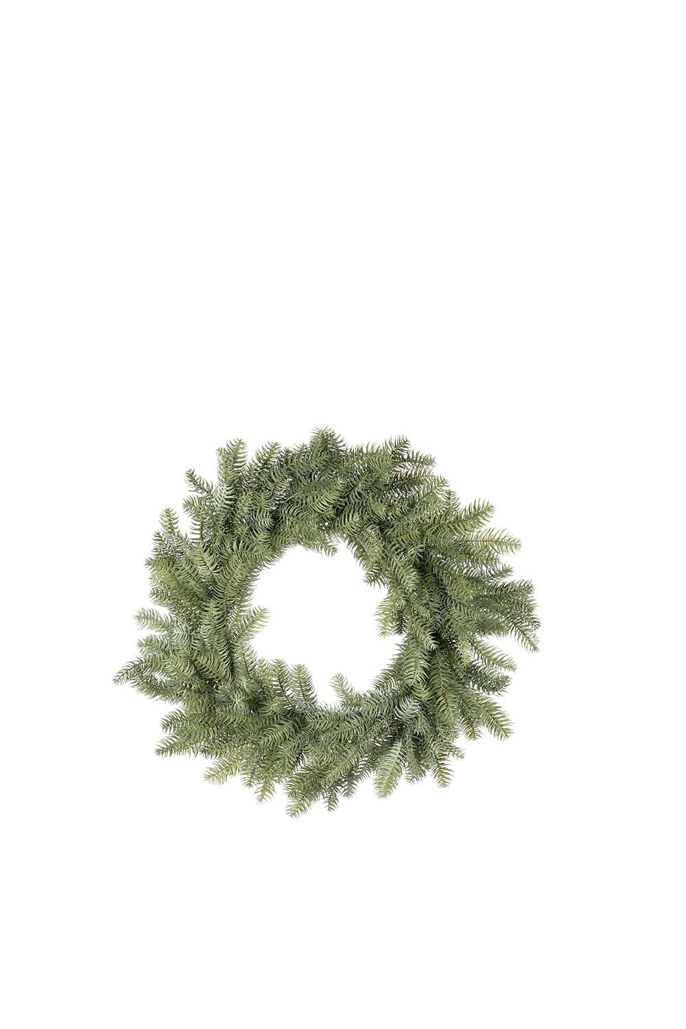 Konstgjord grön Grankrans 15cm