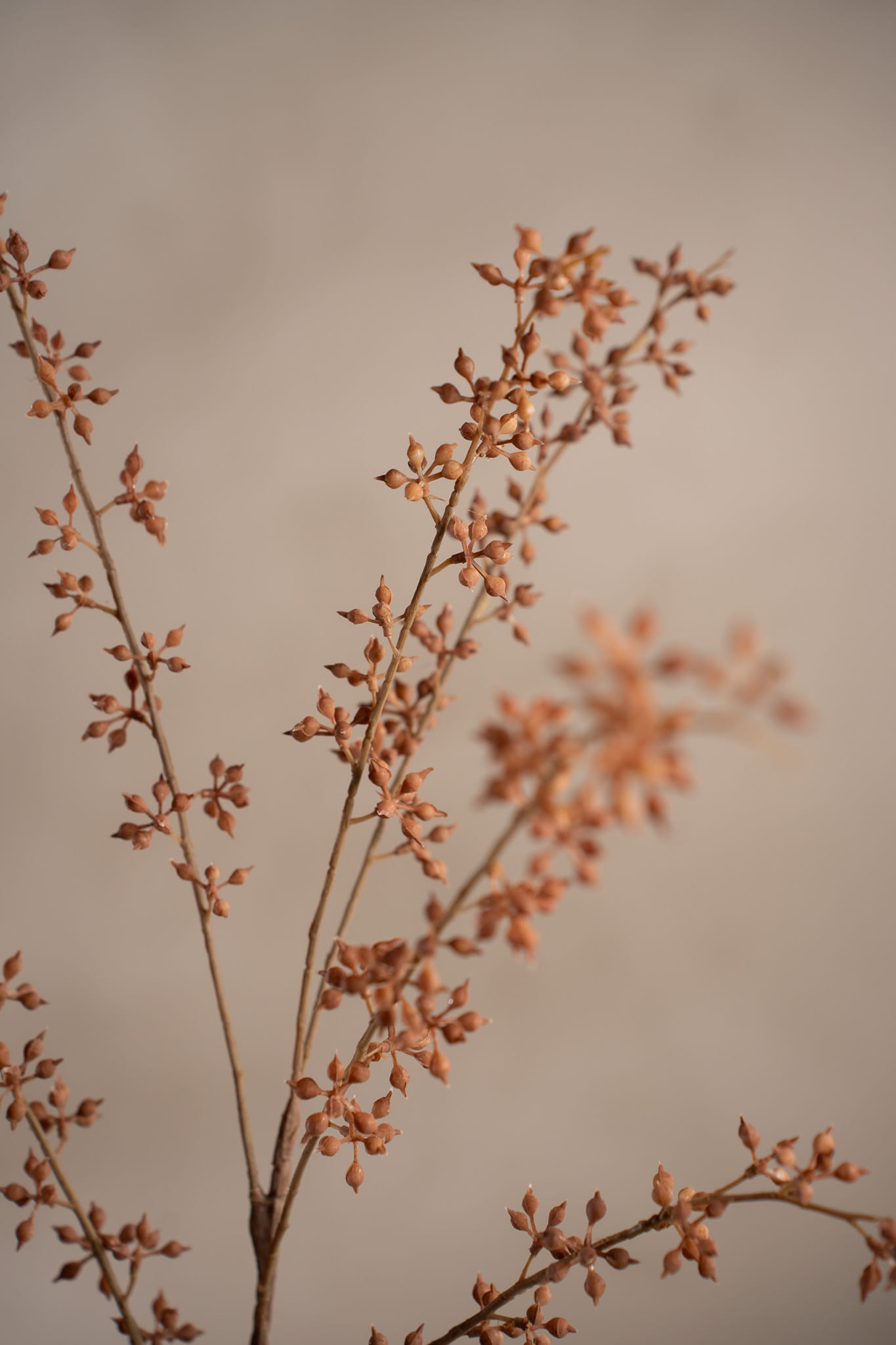 Konstgjord beige Bärkvist 75cm
