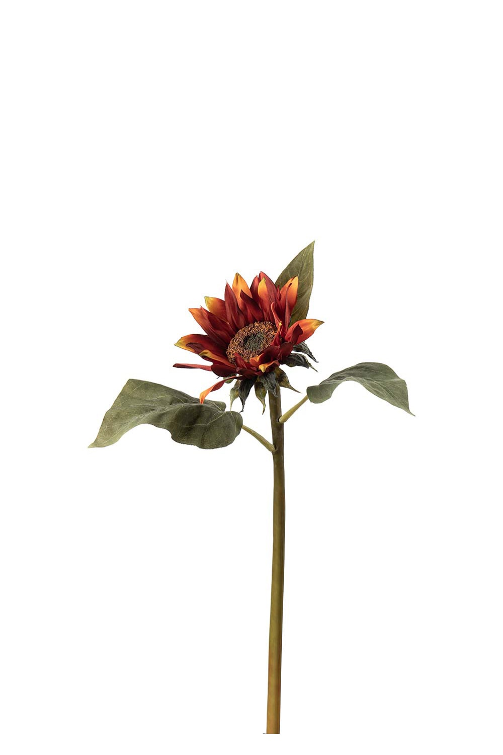 Konstgjord orange Solros 50cm