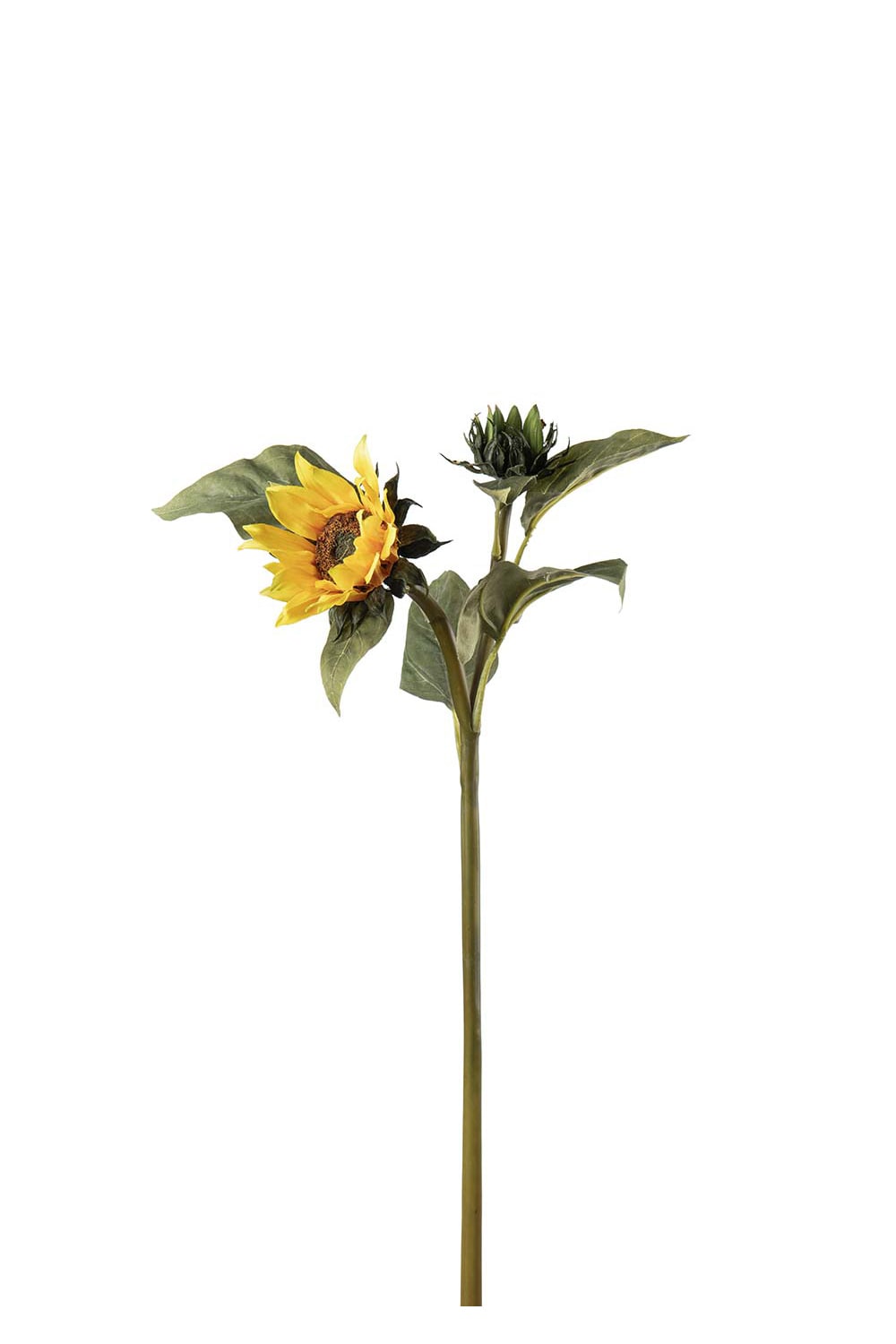 Konstgjord gul Solros 74cm