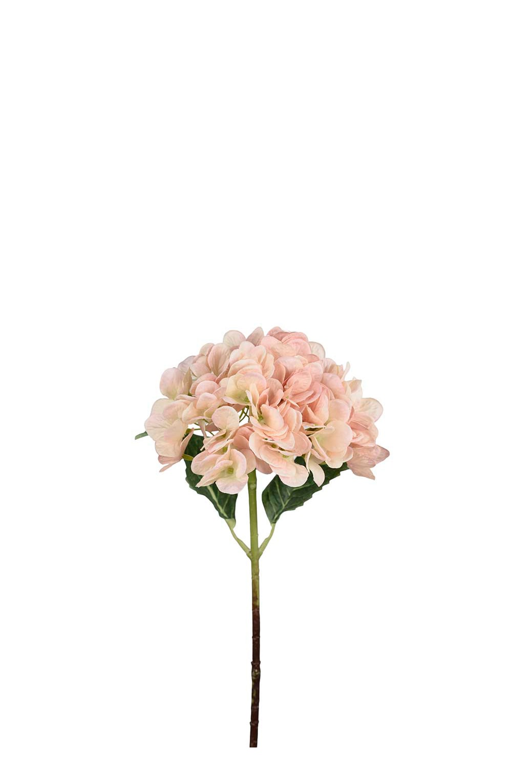Konstgjord rosa Hortensia 48cm