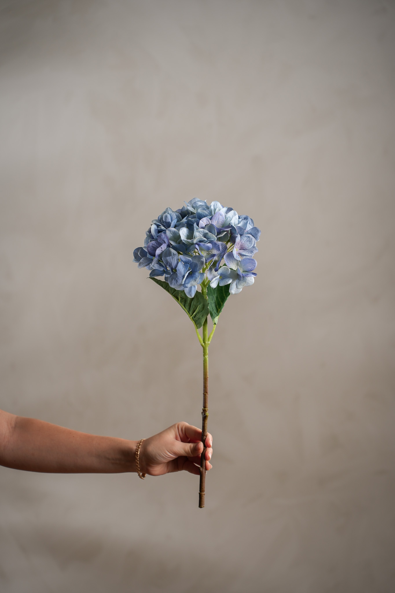 Konstgjord blå Hortensia 48cm