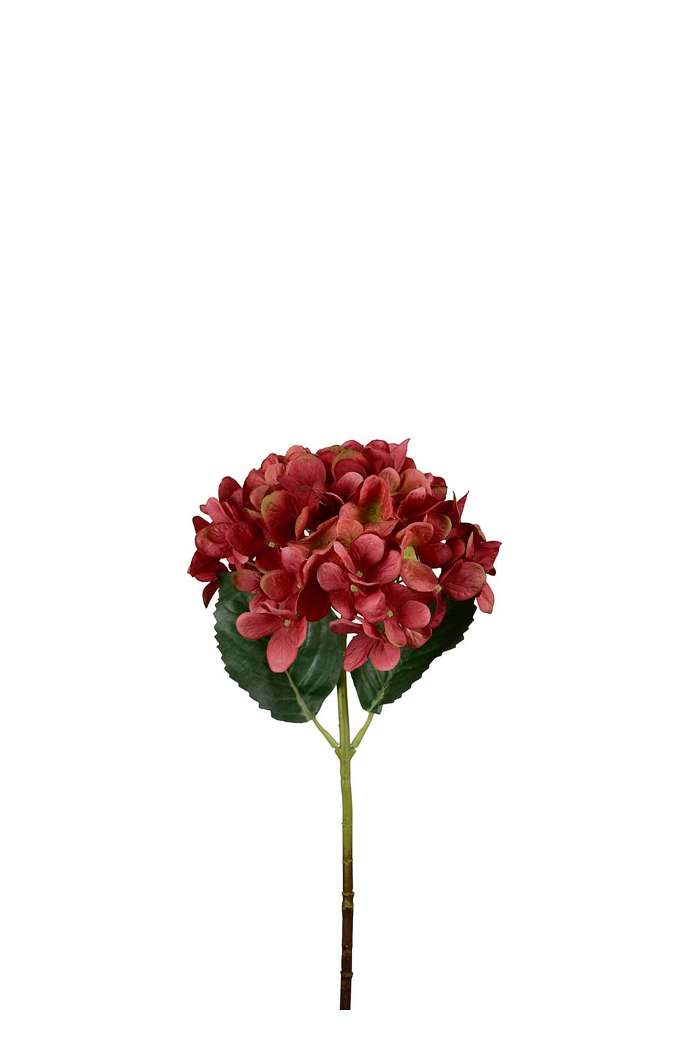 Konstgjord röd Hortensia 48cm