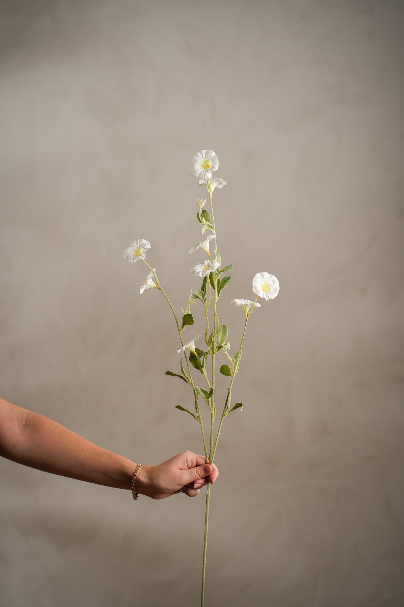 Konstgjord vit Blomma för dagen 90cm
