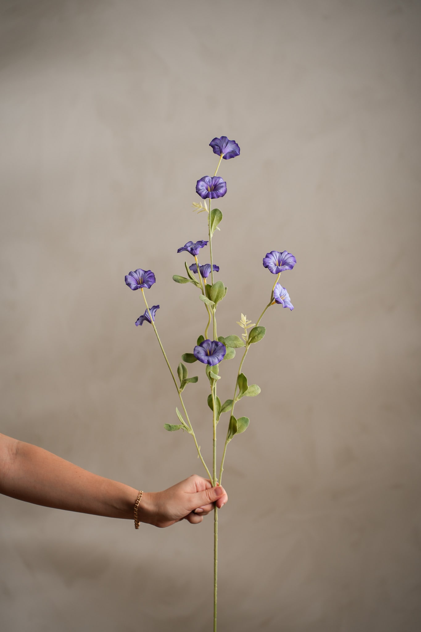 Konstgjord lila Blomma för dagen 90cm