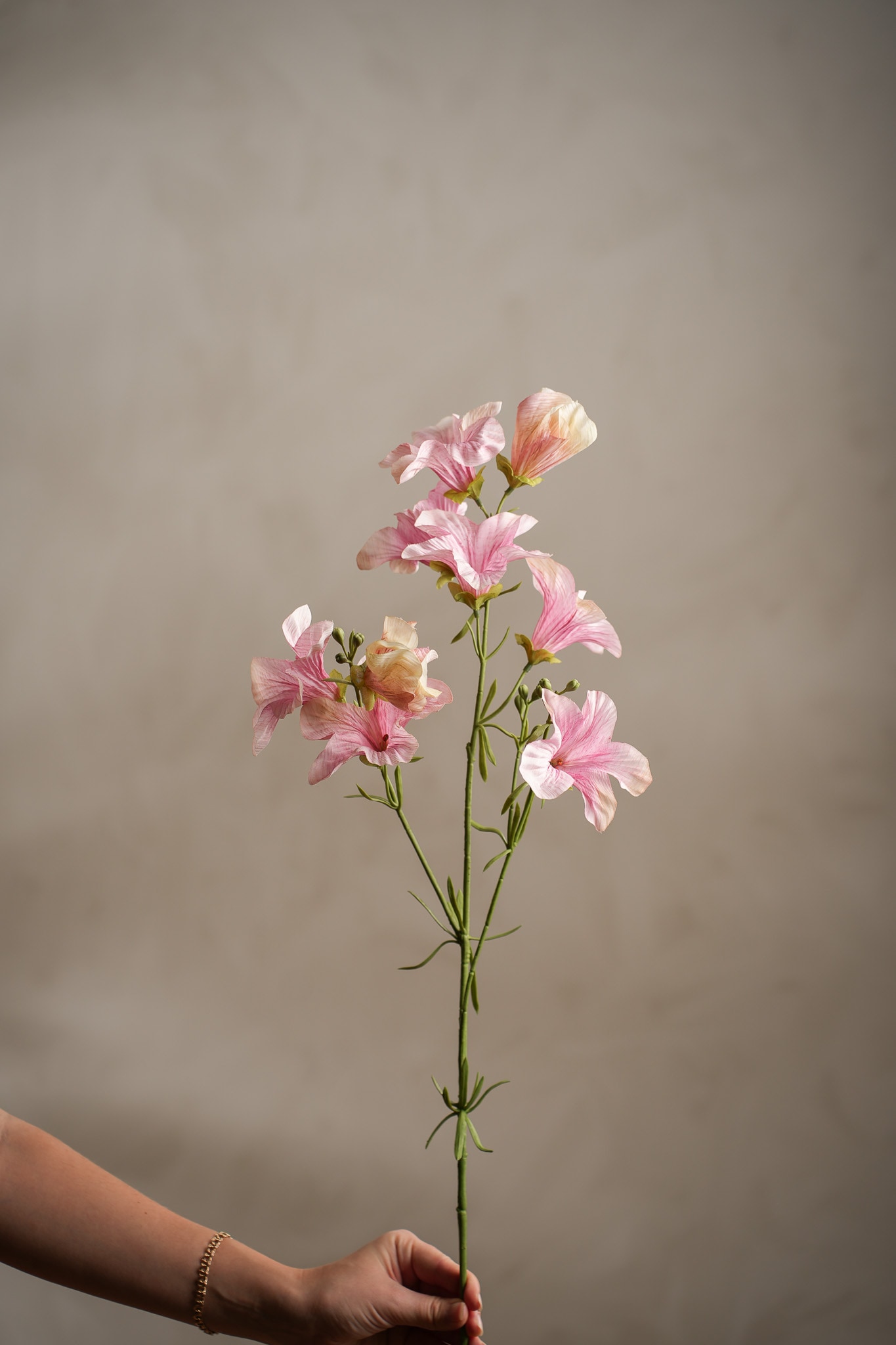Konstgjord rosa Petunia 90cm