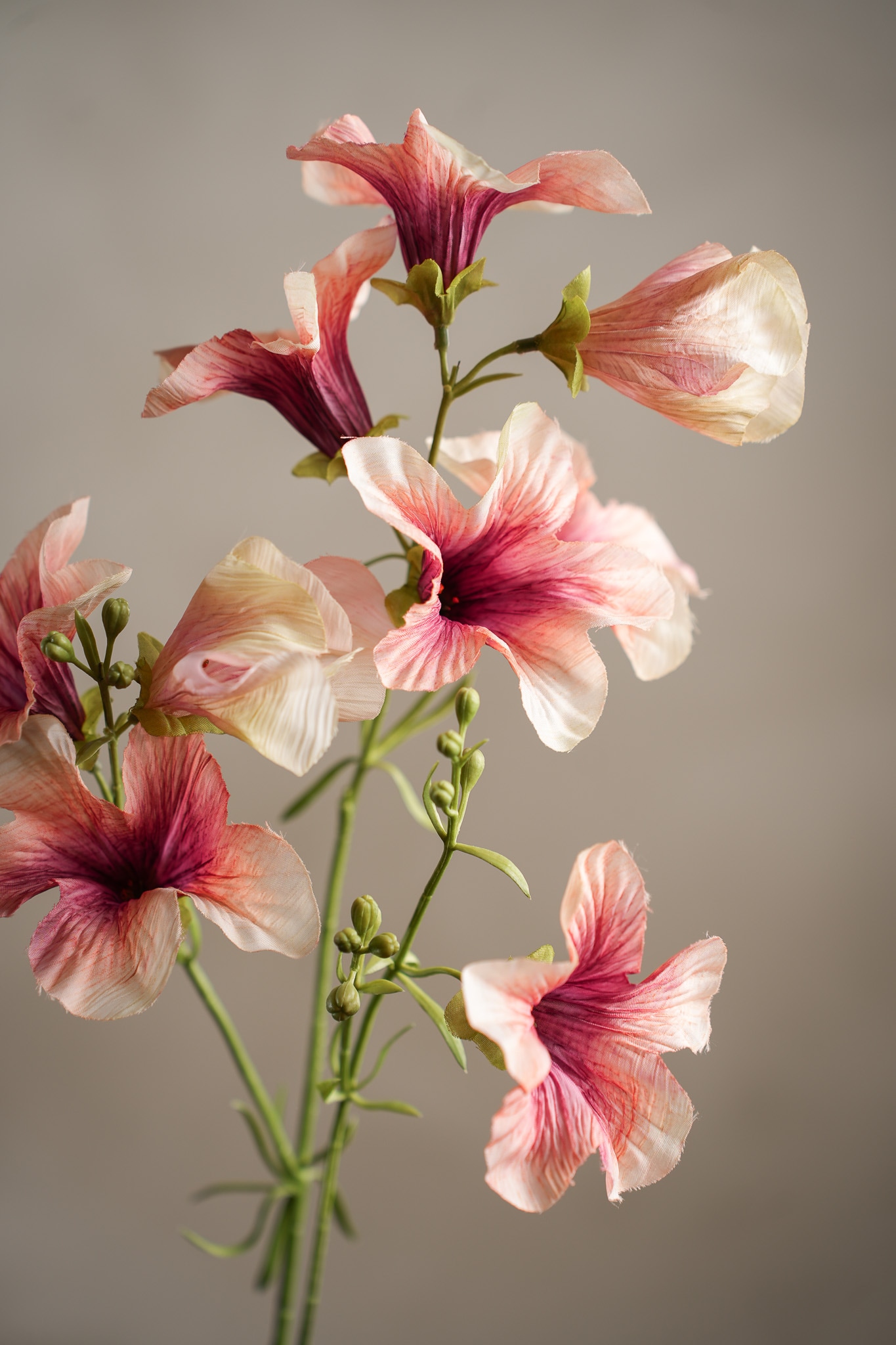 Konstgjord rosa Petunia 90cm