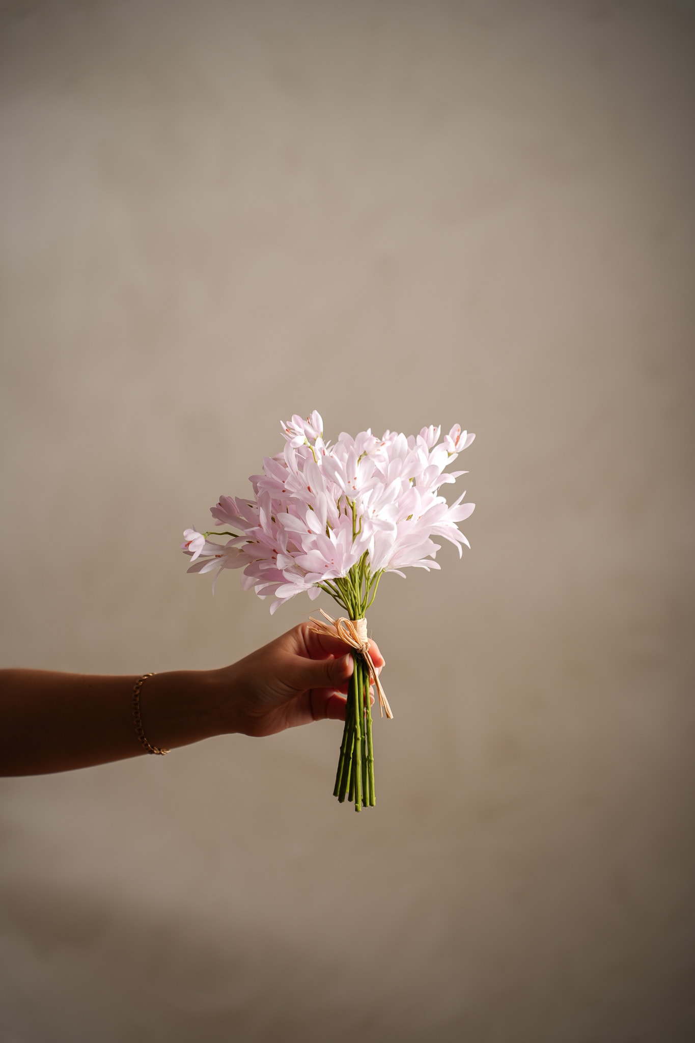 Konstgjord rosa Agapanthus 30cm