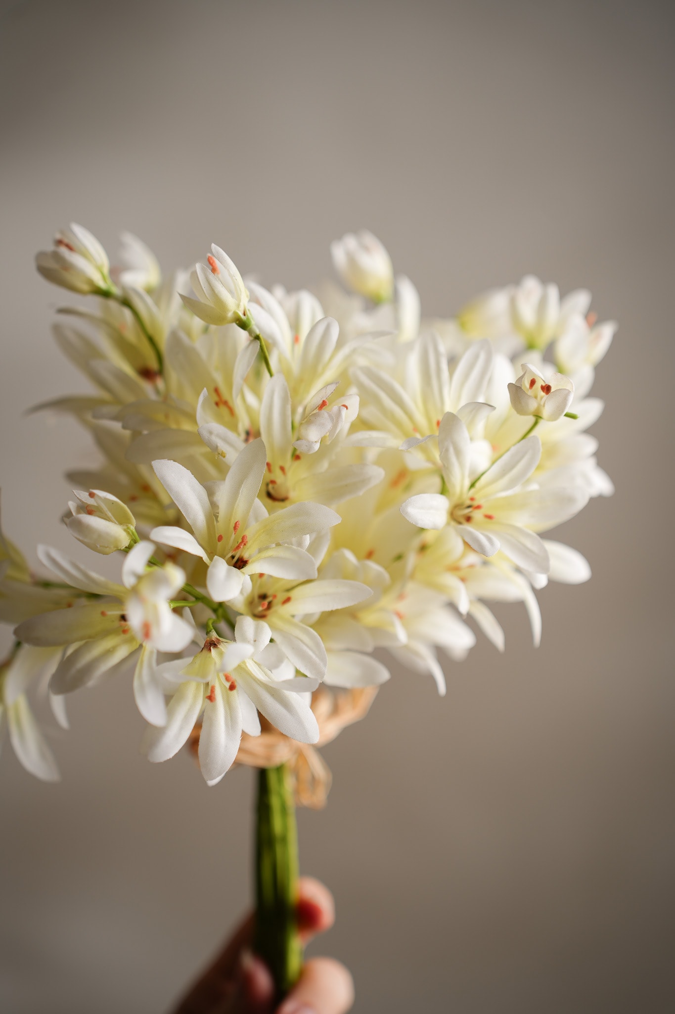 Konstgjord grön Agapanthus 30cm