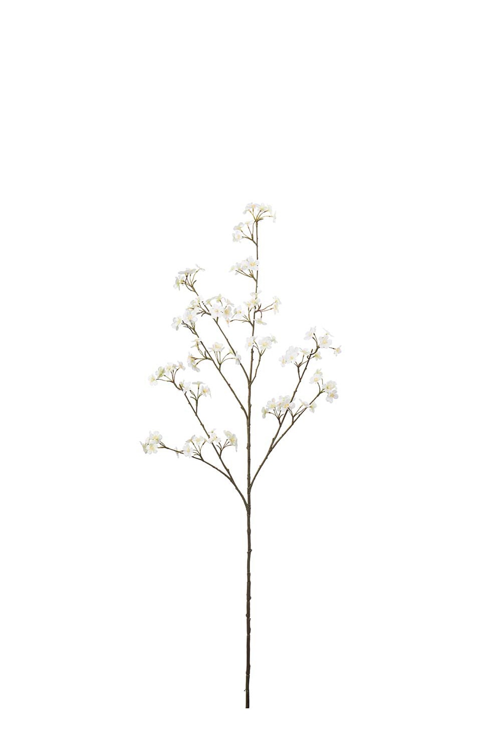 Konstgjord cremefärgad Persikoblom 115cm