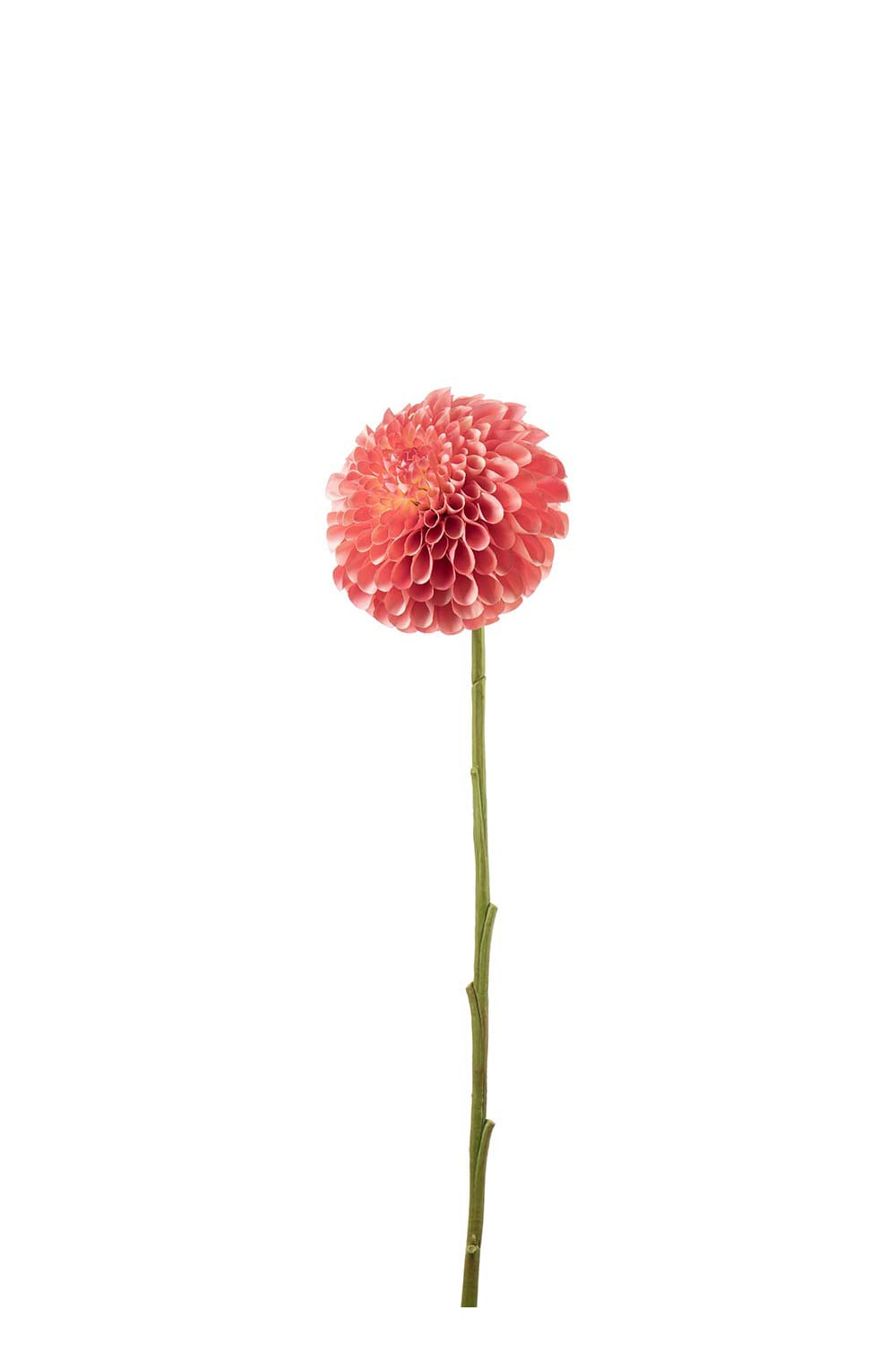 Konstgjord persikofärgad Dahlia 75cm