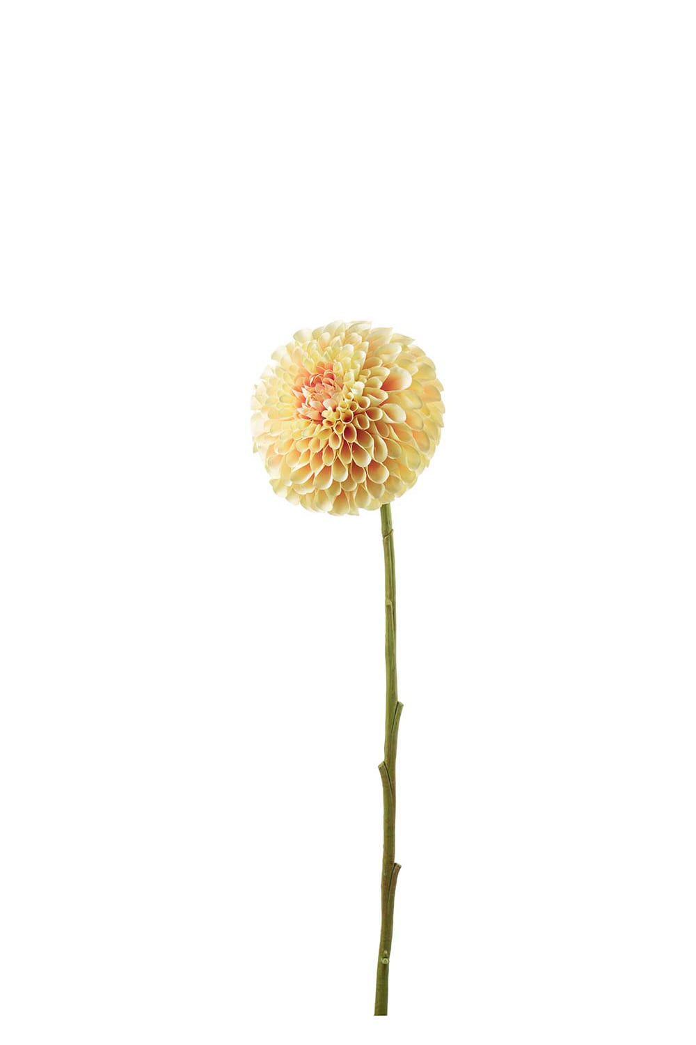 Konstgjord gul Dahlia 75cm