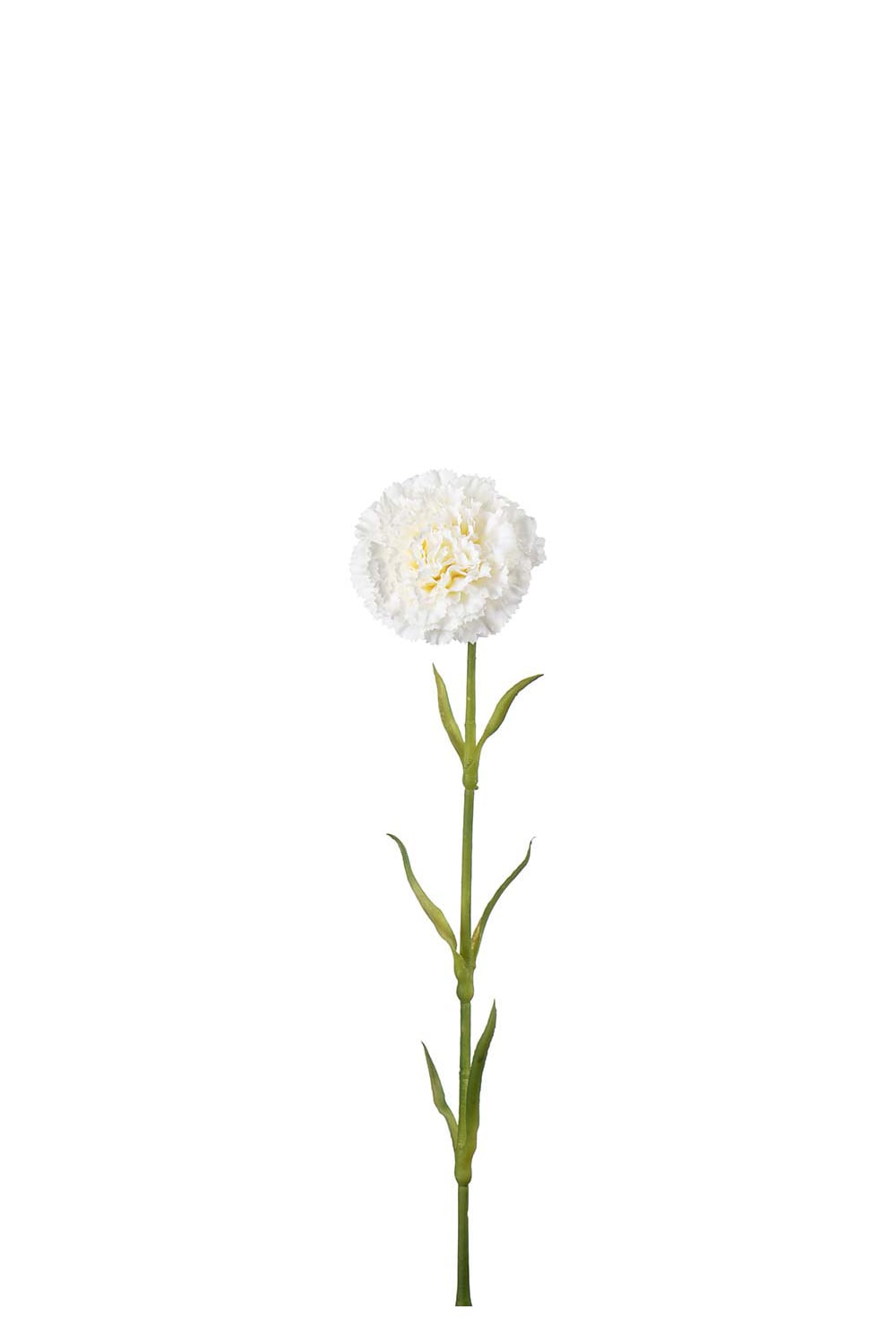 Konstgjord cremefärgad Nejlika 44cm