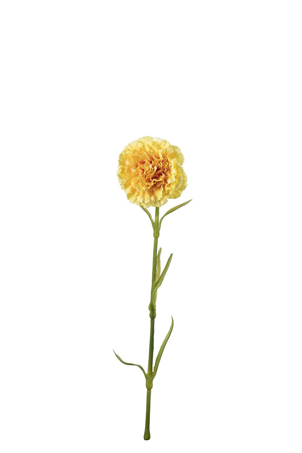 Konstgjord gul Nejlika 44cm