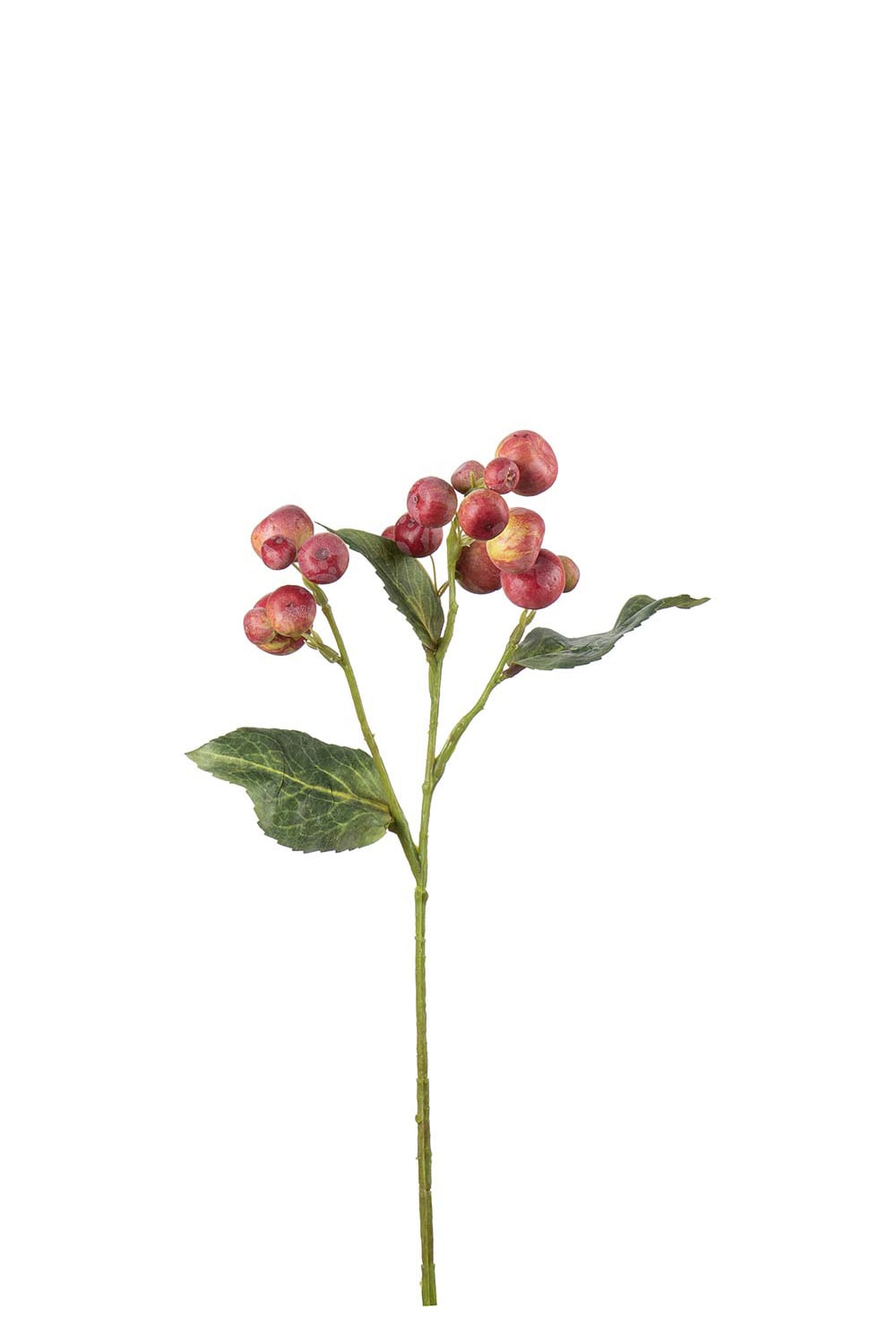 Konstgjord röd Äppelkvist 35cm