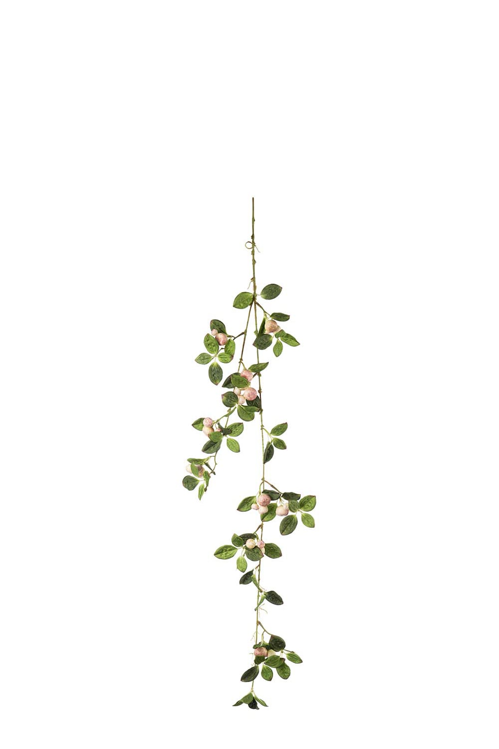 Konstgjord rosa Äppelgirlang 90cm