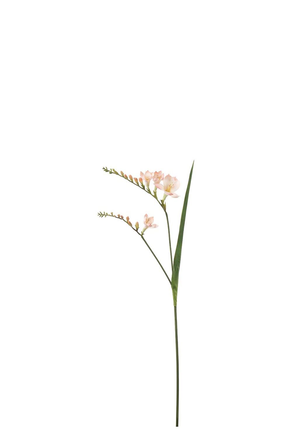 Konstgjord rosa Freesia 60cm