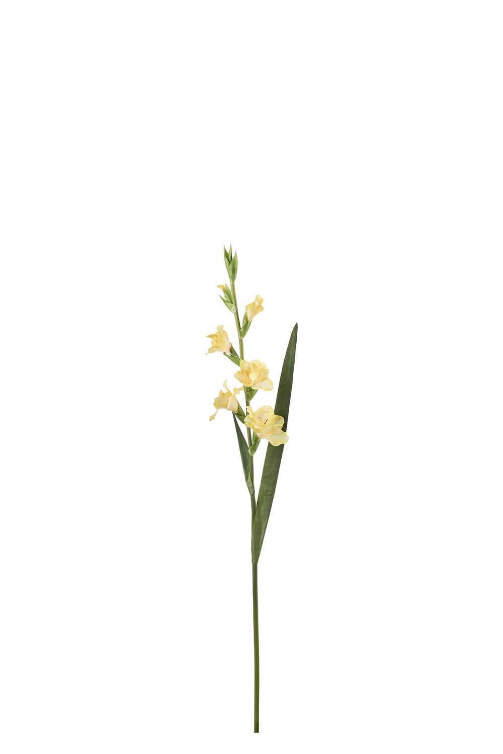 Konstgjord gul Gladiolus 90cm