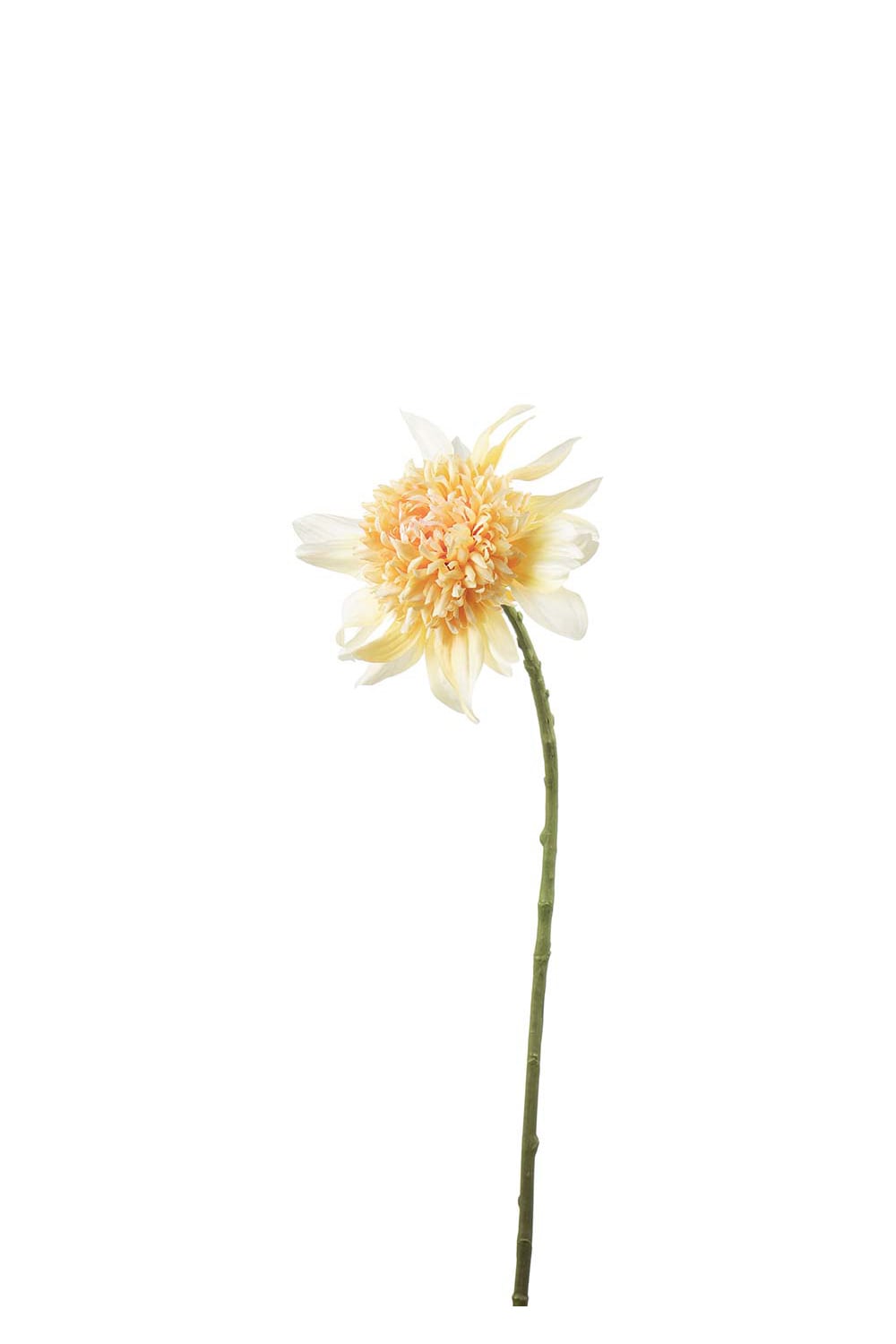 Konstgjord gul Dahlia 62cm