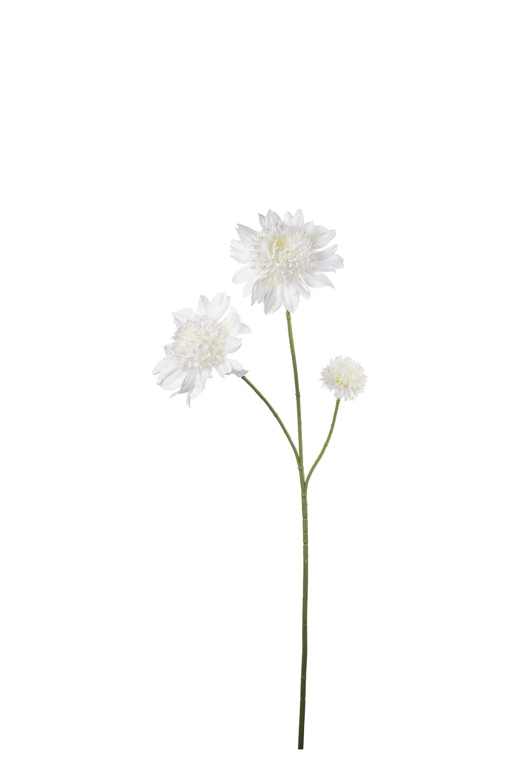 Konstgjord vit Dahlia 95cm