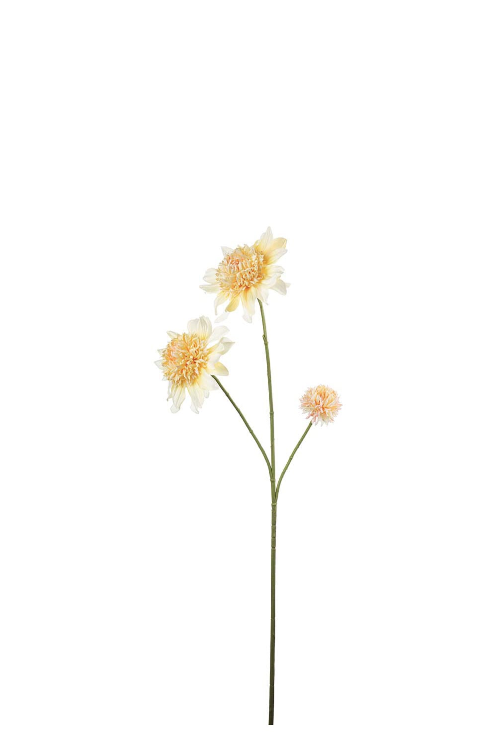 Konstgjord gul Dahlia 95cm