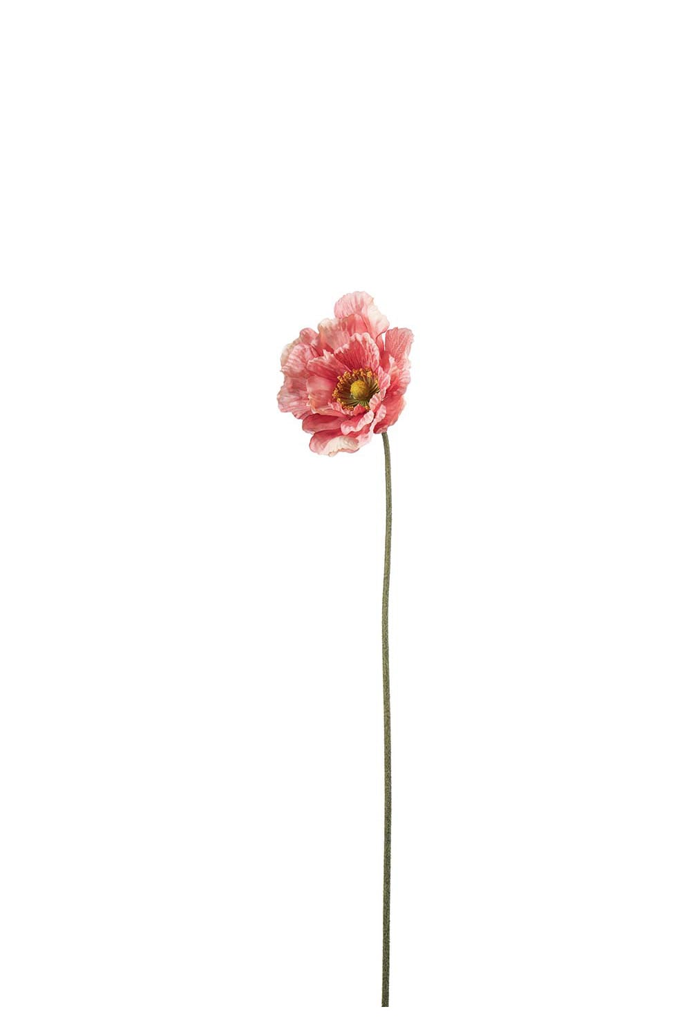 Konstgjord rosa Vallmo 75cm