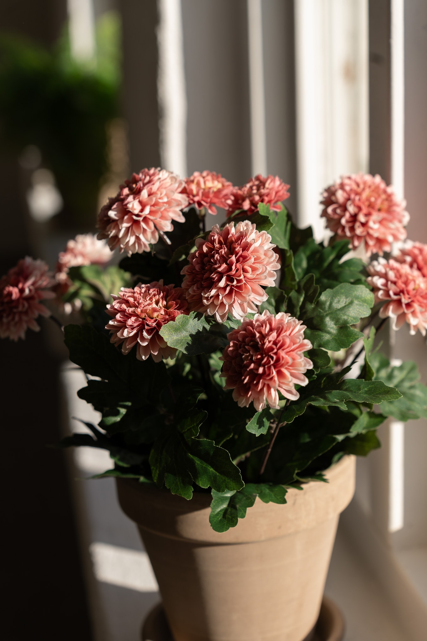 Konstgjord lila Chrysanthemum 30cm