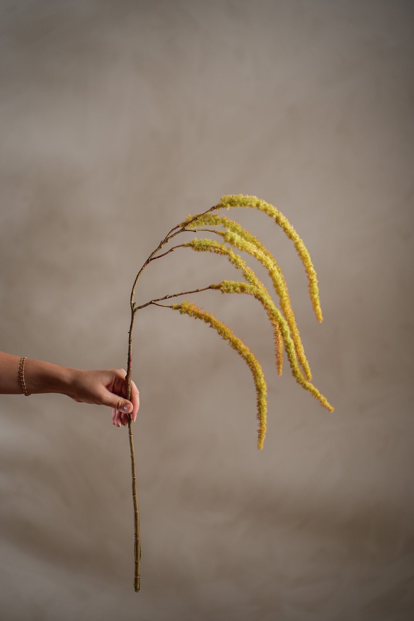 Konstgjord grön Amaranthus 65cm