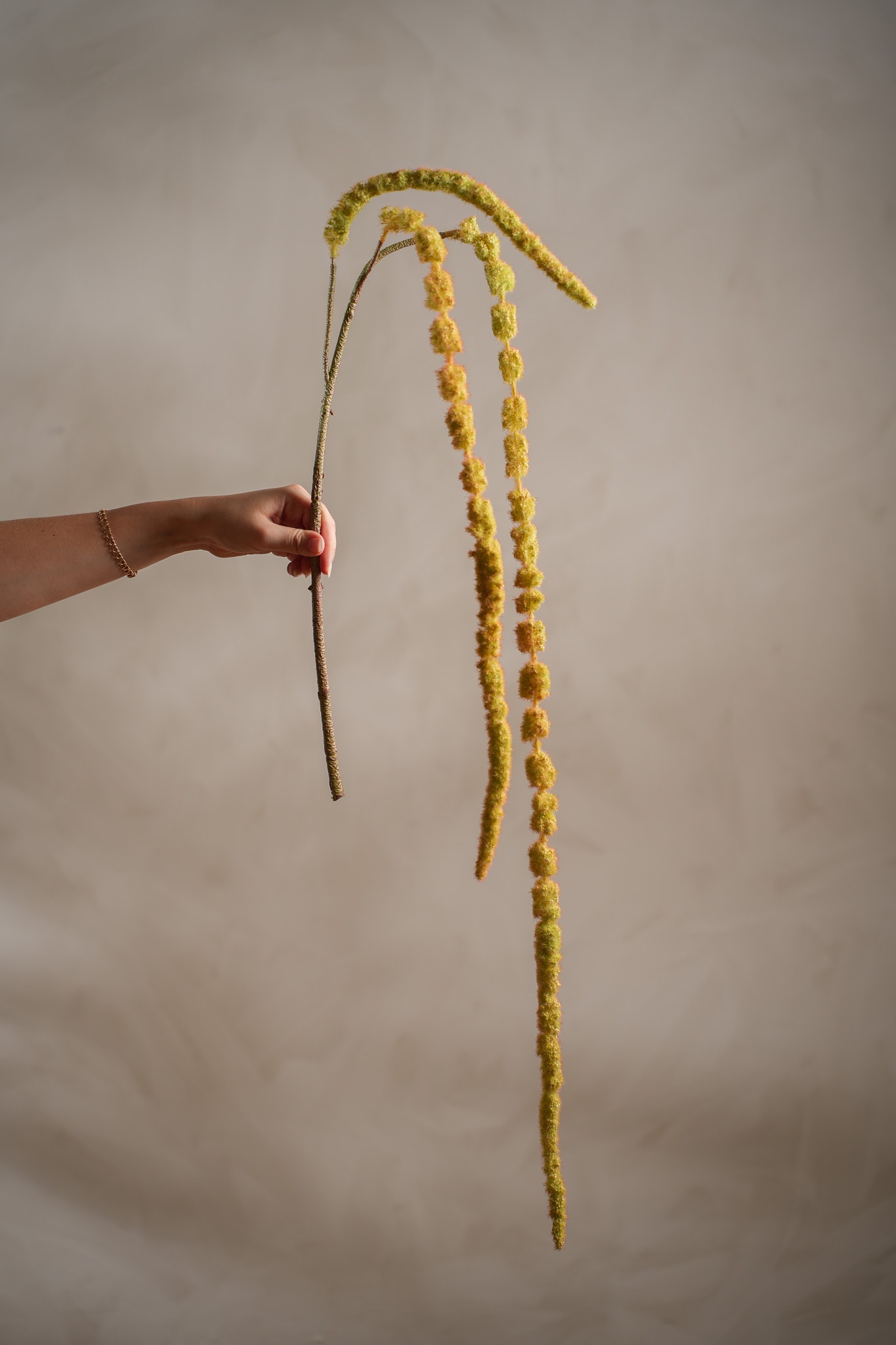 Konstgjord grön Amaranthus 55cm
