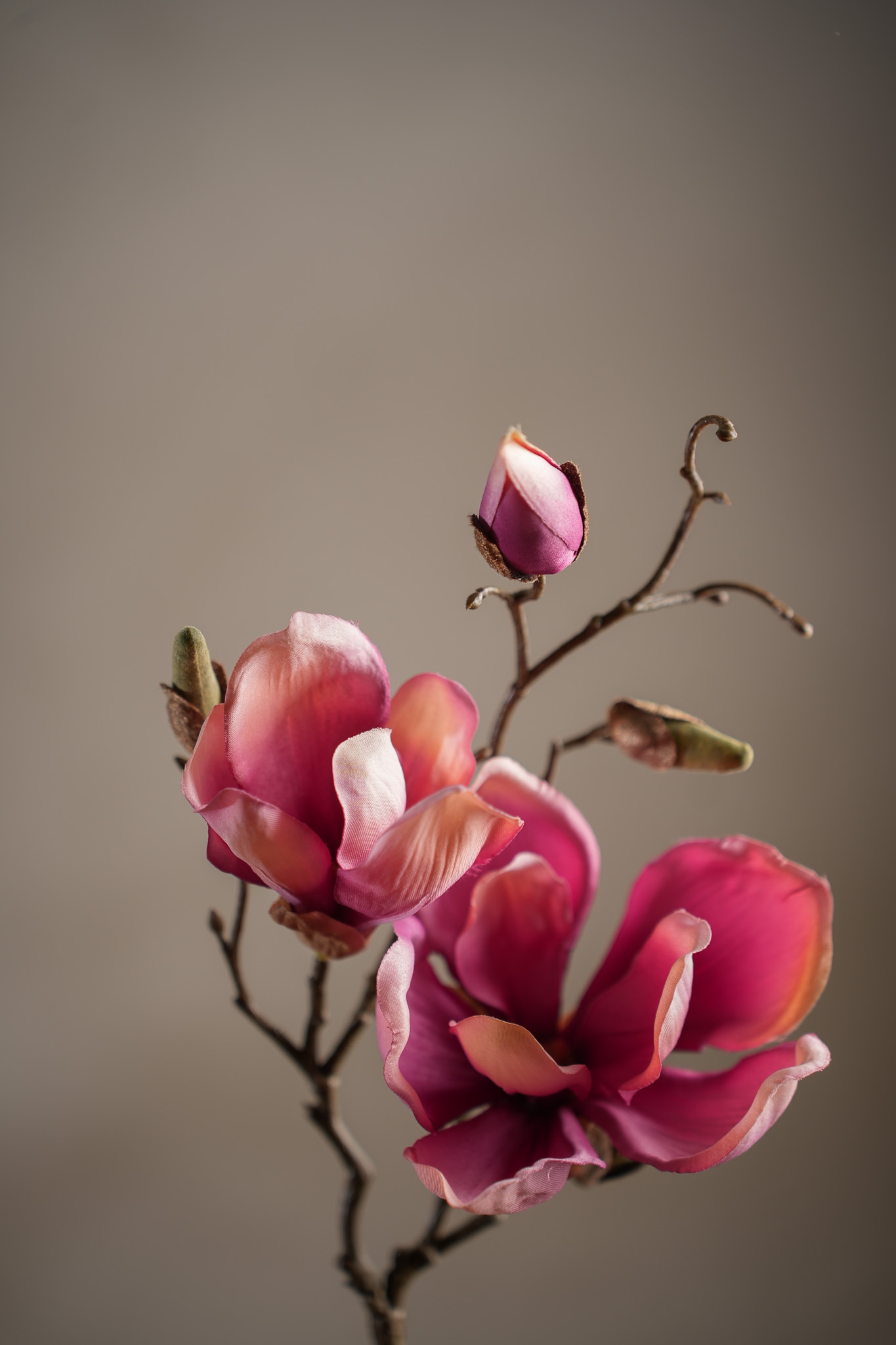 Konstgjord lila Magnolia 45cm
