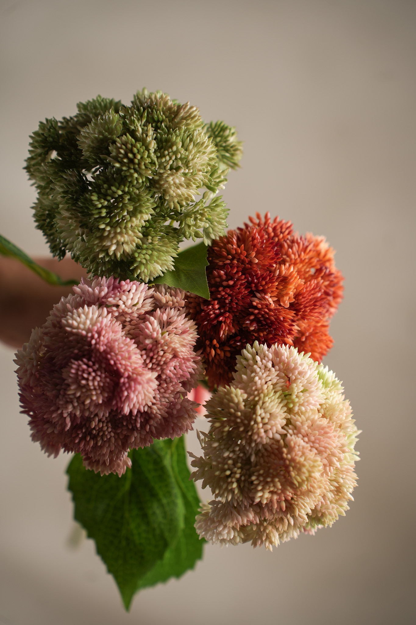 Konstgjord rost Sedum 37cm