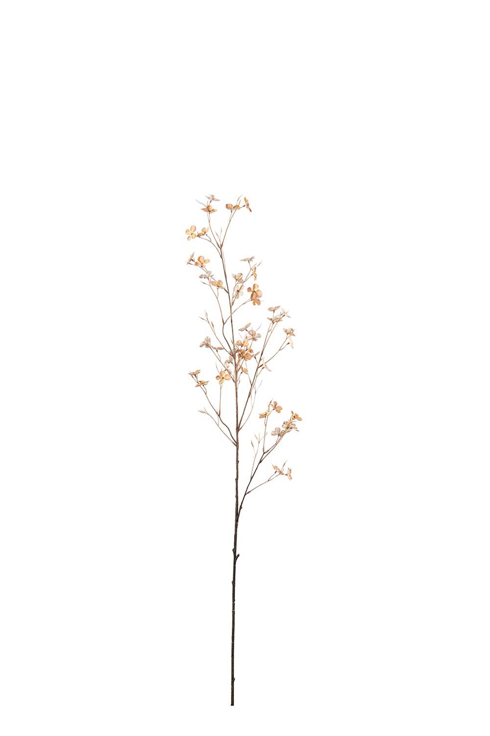 Konstgjord persikofärgad Hortensia 110cm