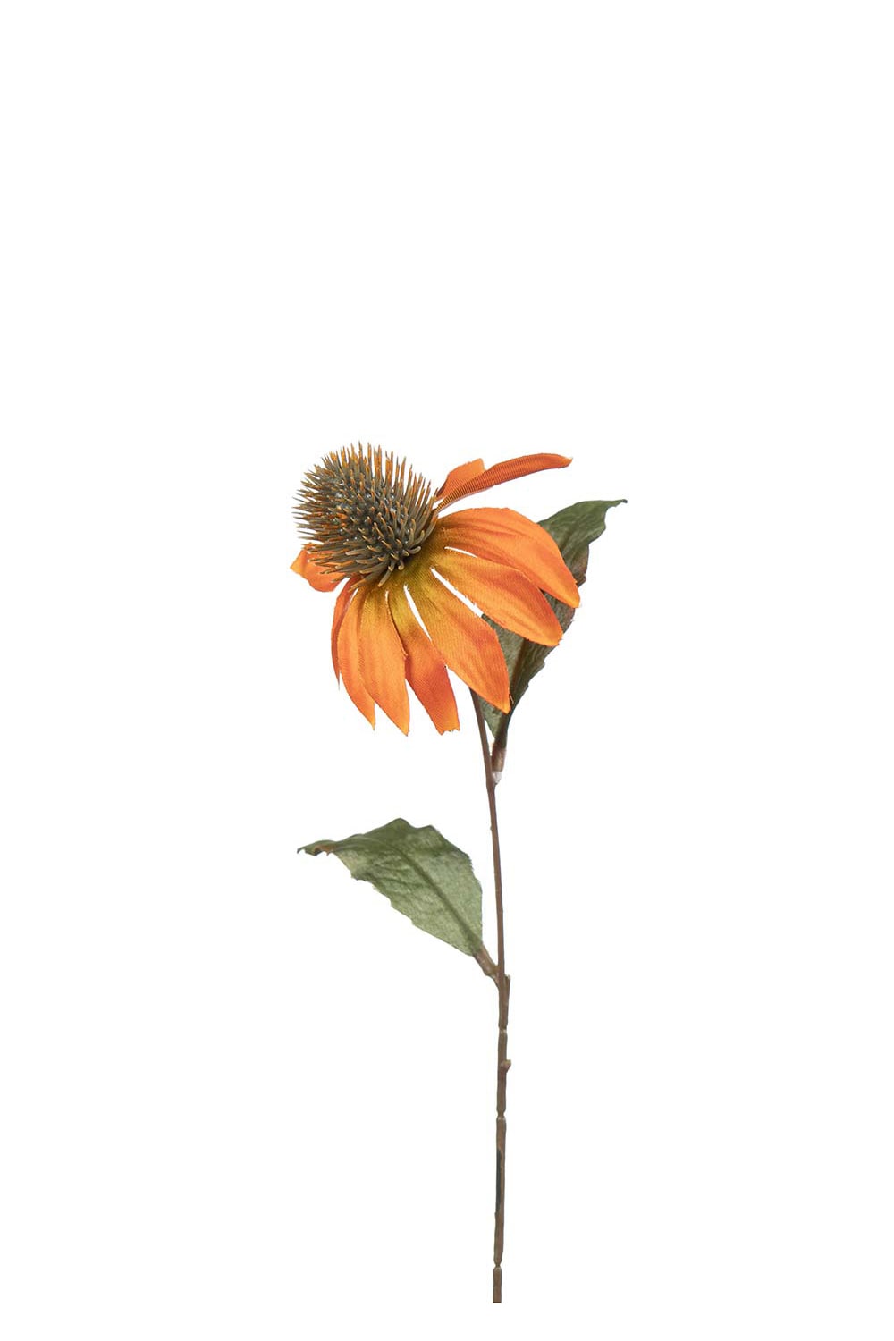 Konstgjord orange Solhatt 25cm