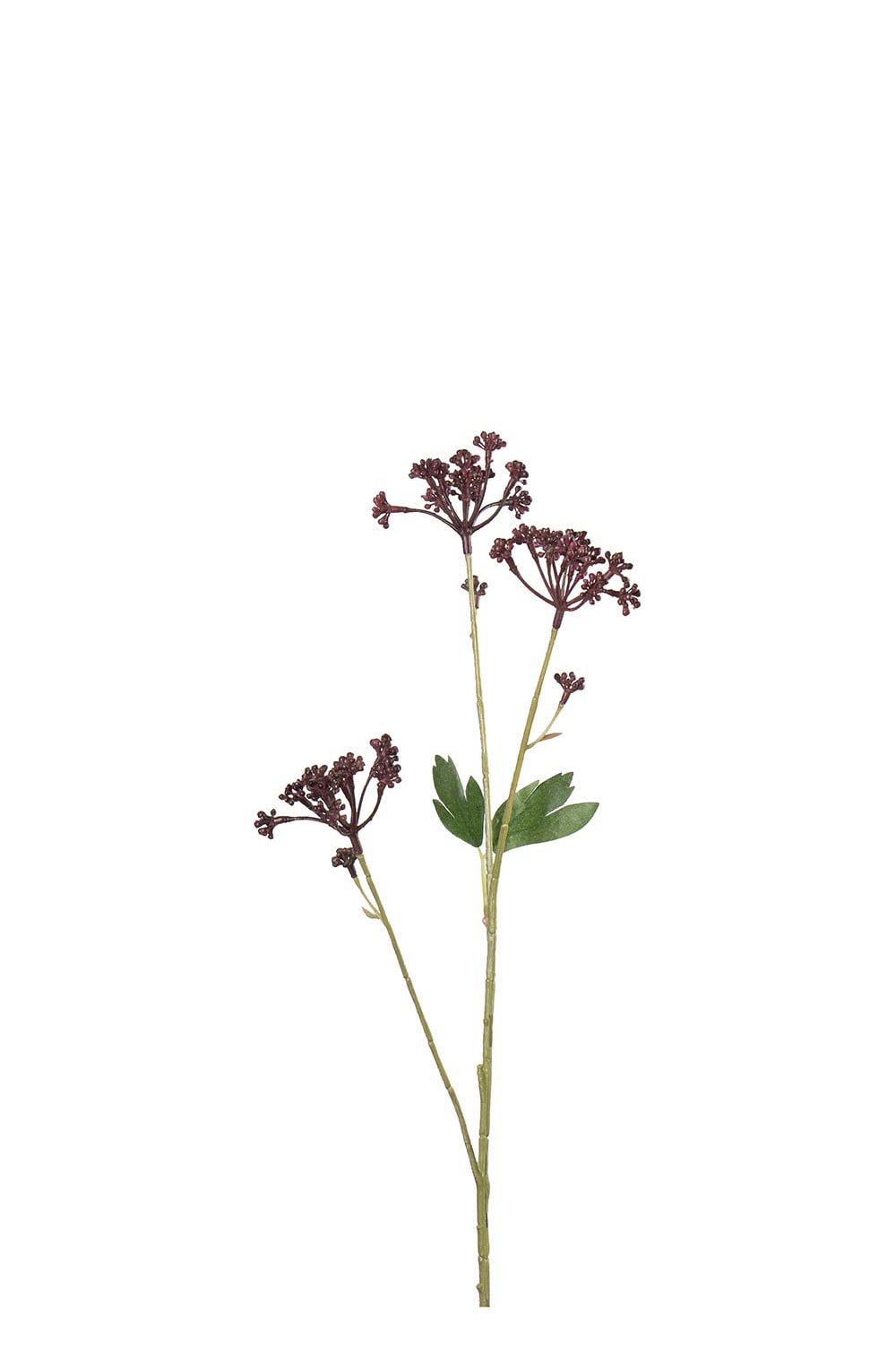 Konstgjord burgundy Angelica 58cm