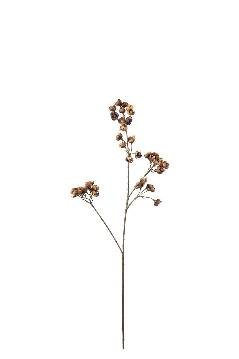 Konstgjord brun Persikoblom 67cm