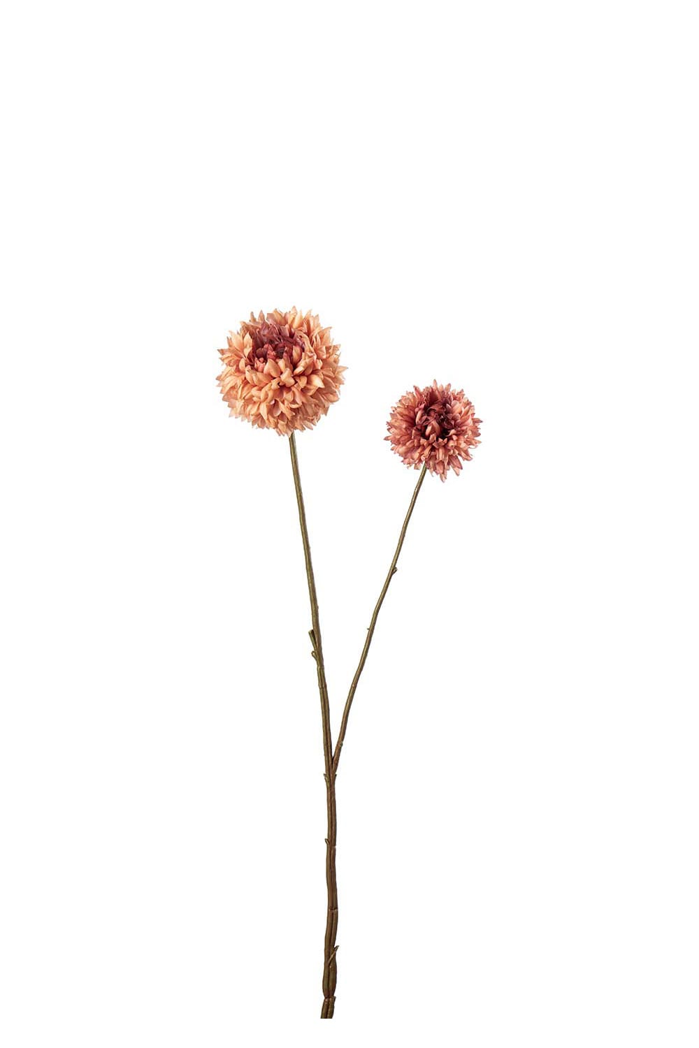 Konstgjord persikofärgad Chrysanthemum 65cm