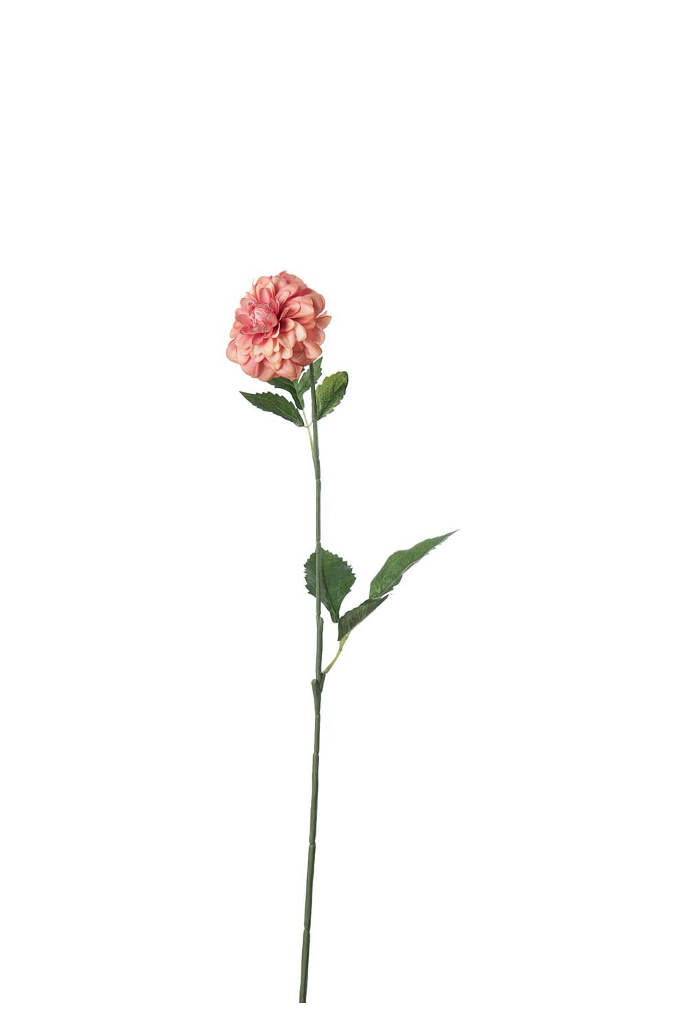 Konstgjord persikofärgad Dahlia 60cm