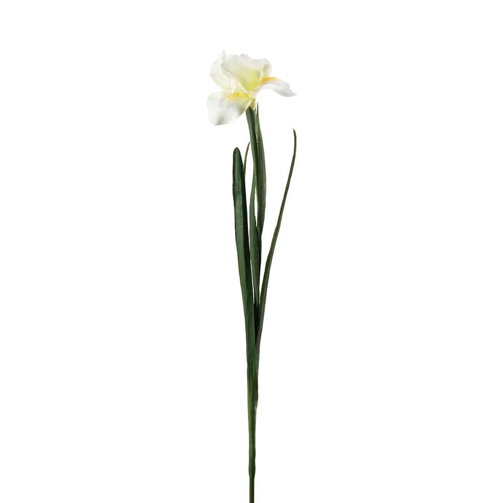 Konstgjord gul Iris 68cm