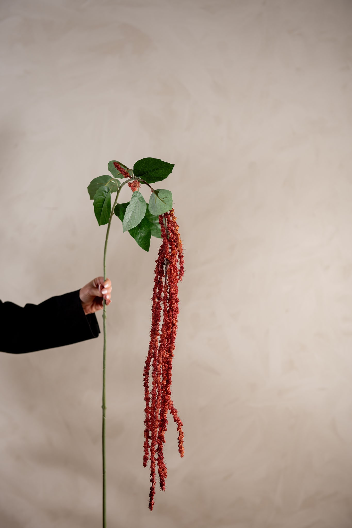 Konstgjord korallfärgad Amaranthus 105cm