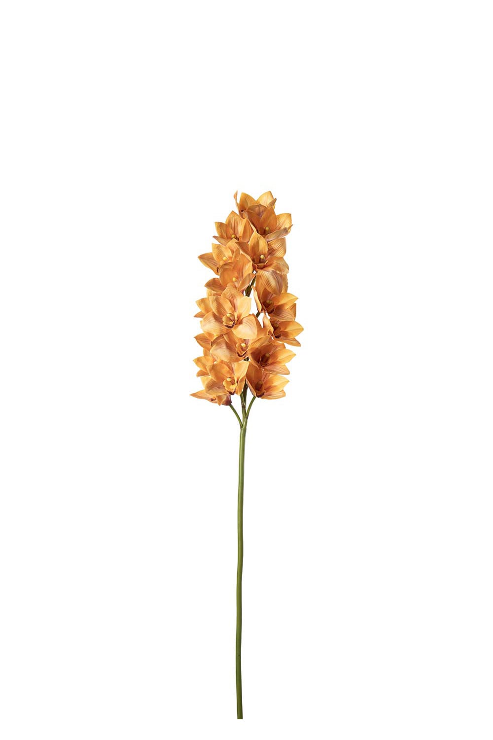 Konstgjord orange Cymbidium 110cm