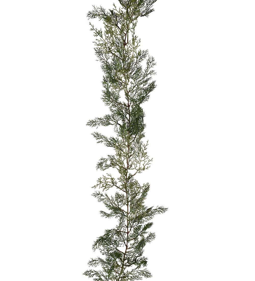 Konstgjord grön Cypressgirlang 180cm