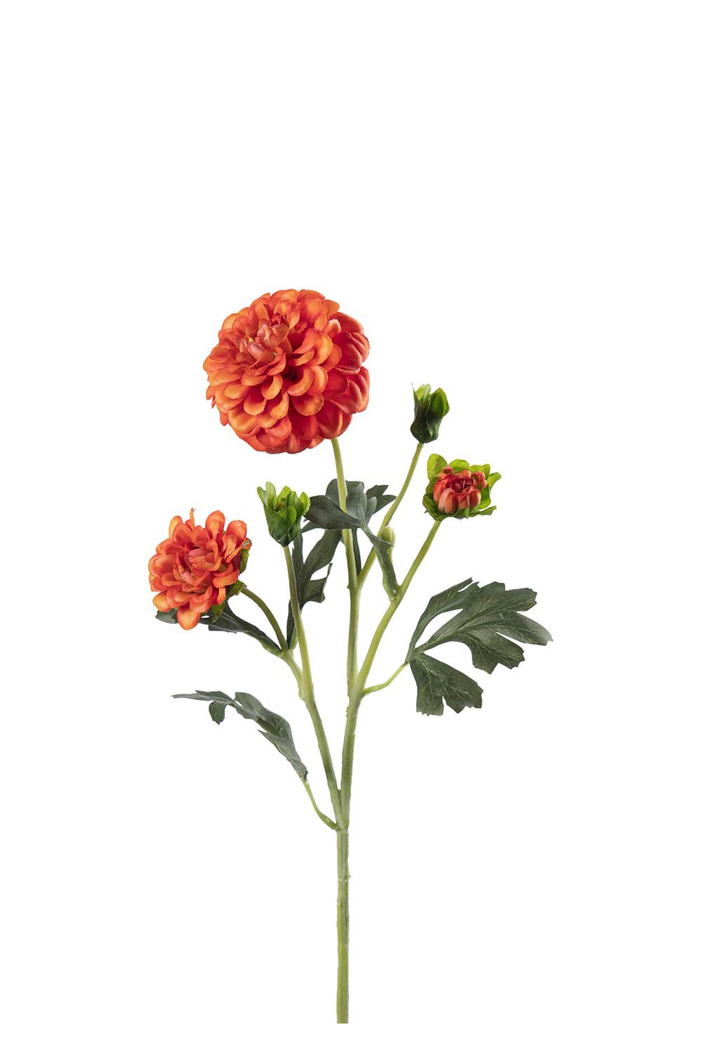 Konstgjord orange Chrysanthemum 52cm
