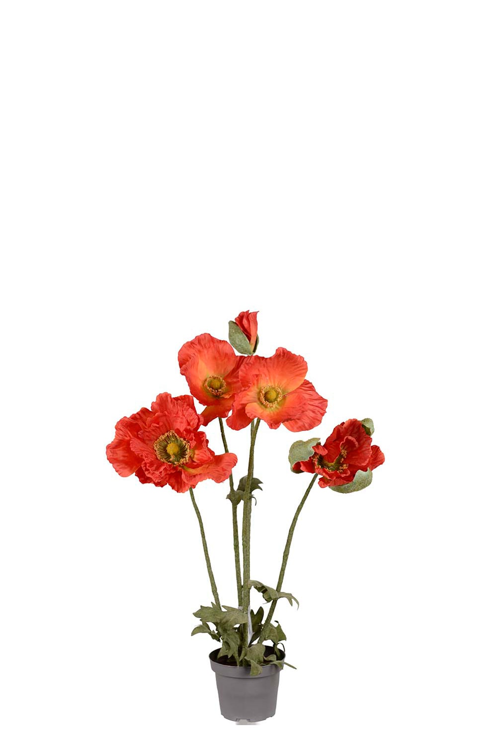Konstgjord röd Vallmo 50cm