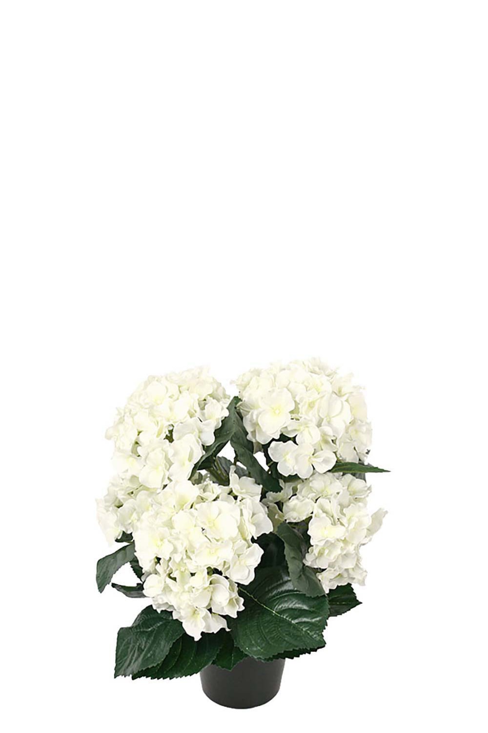 Konstgjord vit Hortensia 37cm