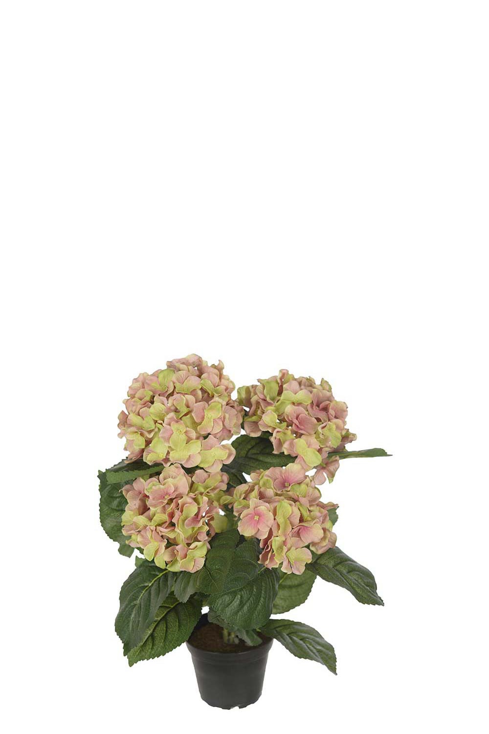 Konstgjord rosa Hortensia 37cm